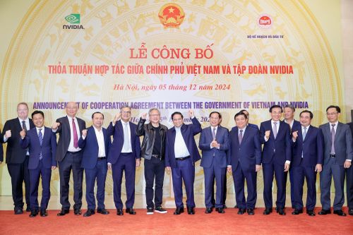 Việt Nam hợp tác với NVIDIA thành lập Trung tâm Nghiên cứu và Phát triển, Trung tâm Dữ liệu AI