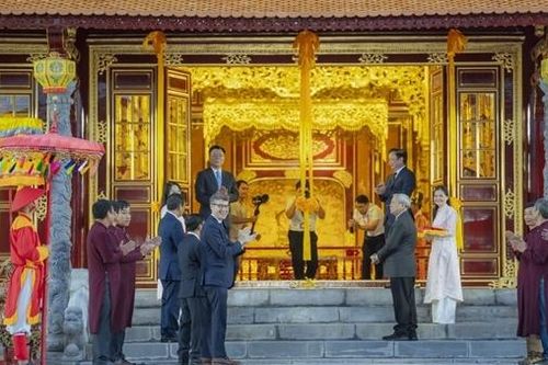 Hoàn thành việc tu bổ tổng thể di tích và đưa vào khai thác Điện Thái Hòa