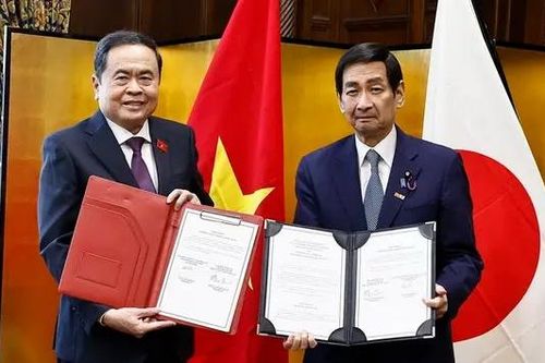 Chủ tịch Quốc hội hội đàm với Chủ tịch Thượng viện Nhật Bản