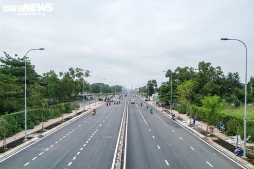 Diện mạo mới đường kết nối sân bay Tân Sơn Nhất trước ngày thông xe