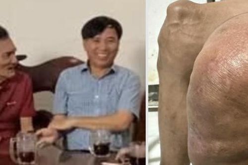 Thương Tín lên Sài Gòn khám bệnh, hình ảnh khiến fan xót xa