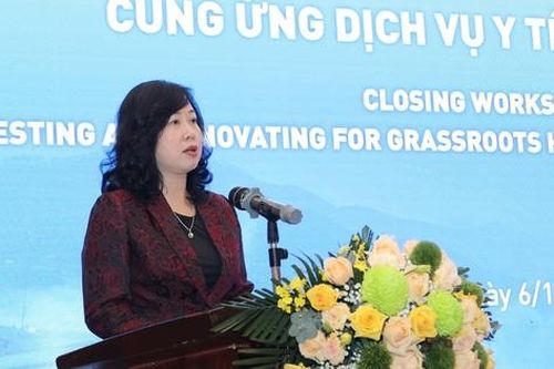 Bộ trưởng Bộ Y tế: Việt Nam đang nỗ lực mở rộng hợp tác, huy động các nguồn lực đầu tư cho y tế cơ sở
