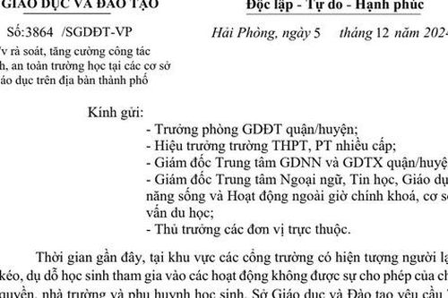 Thông tin mới vụ giả danh giáo viên lừa đảo một loạt học sinh ở Hải Phòng