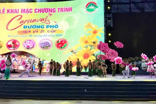 Đà Lạt: lễ hội carnaval đường phố 'Hoa và Di sản' đa dạng sắc màu