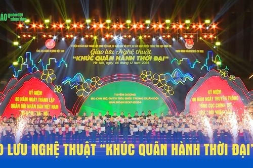 Giao lưu nghệ thuật 'Khúc quân hành thời đại'