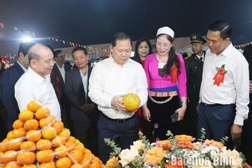 Khai mạc Lễ hội cam Cao Phong và Hội chợ Thương mại - Du lịch tỉnh Hòa Bình