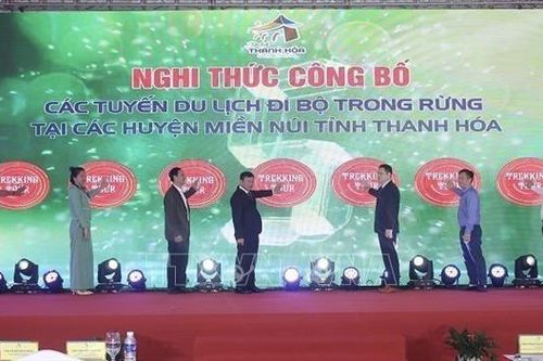 Công bố 12 tuyến du lịch đi bộ trong rừng các huyện miền núi Thanh Hóa