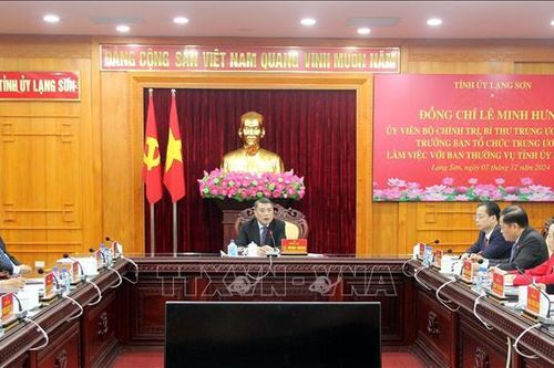 Lạng Sơn chuẩn bị tốt các điều kiện để tổ chức thành công Đại hội Đảng các cấp