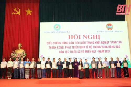 Biểu dương nông dân tiêu biểu vùng đồng bào dân tộc thiểu số và miền núi khởi nghiệp sáng tạo thành công