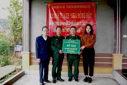 Khánh thành 'Nhà đồng đội'