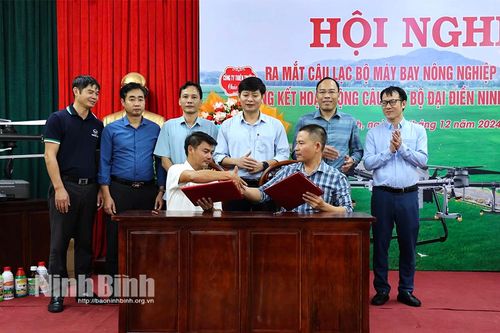 Câu lạc bộ Đại điền Ninh Bình quy tụ 700 ha đất nông nghiệp