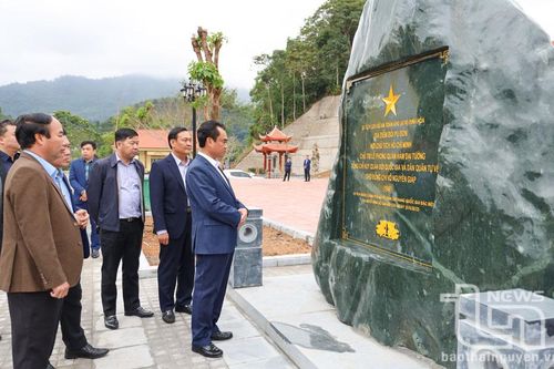 Nhanh chóng hoàn thiện cảnh quan Di tích đồi Pụ Đồn