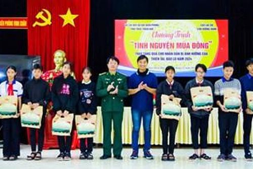 Ấm áp Chương trình 'Tình nguyện mùa đông'