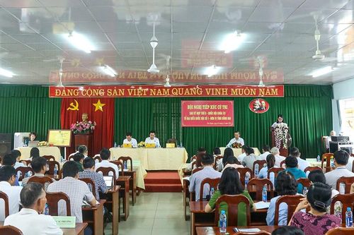 Tổ ĐBQH đơn vị số 1 tiếp xúc cử tri phường Tân Hạnh, TP. Biên Hòa, Đồng Nai