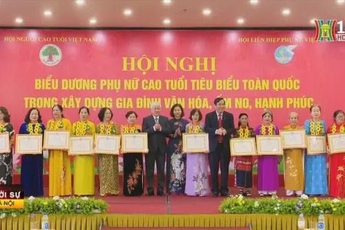 Biểu dương phụ nữ cao tuổi tiêu biểu toàn quốc