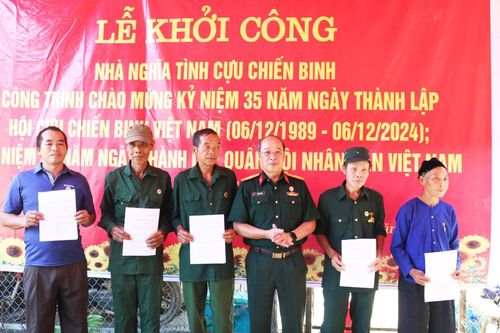 Cựu chiến binh tỉnh phát huy truyền thống và phẩm chất 'Bộ đội Cụ Hồ'