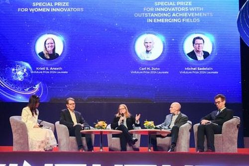 Các chủ nhân Giải thưởng VinFuture 2024 truyền cảm hứng và tình yêu nghiên cứu khoa học