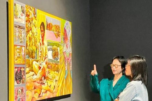 Hơn 60 tác phẩm triển lãm nghệ thuật đương đại Đức - Việt 'Dệt phối cảnh'