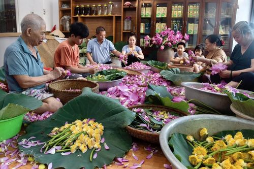 Cốm làng Vòng và ướp trà sen Quảng An được công nhận là nghề truyền thống Hà Nội