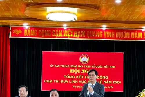 Nhiều tập thể, cá nhân điển hình tiên tiến trong hoạt động Cụm kinh tế của các tổ chức thành viên