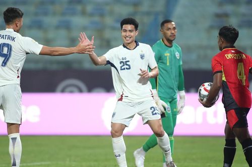 Tuyển Thái Lan thắng 'hủy diệt' tuyển Timor Leste tại sân Hàng Đẫy