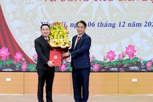 Ban Bí thư điều động, chỉ định tân Phó Bí thư Tỉnh ủy Yên Bái