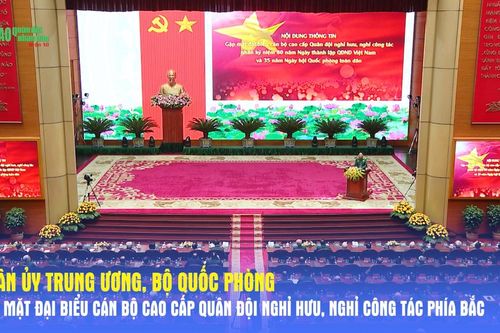 Quân ủy Trung ương, Bộ Quốc phòng gặp mặt đại biểu cán bộ cao cấp Quân đội nghỉ hưu, nghỉ công tác phía Bắc