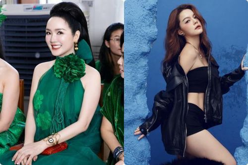 Giáng My khoe da trắng kiêu sa, Phạm Quỳnh Anh đẹp gợi cảm