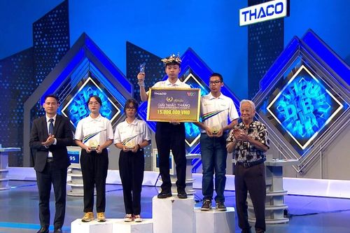Nam sinh Huế chiến thắng thuyết phục trong trận thi tháng Olympia