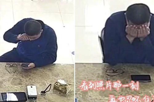 Người đàn ông bật khóc khi lần đầu thấy bức ảnh của mẹ đã qua đời