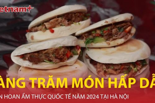Hàng chục nghìn người đổ về Liên hoan Ẩm thực Quốc tế 2024 tại Hà Nội