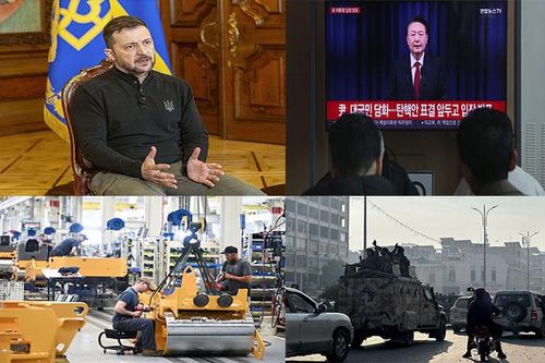 Nóng trong tuần: Căng thẳng leo thang trên chính trường Hàn Quốc, giao tranh bùng phát tại Syria
