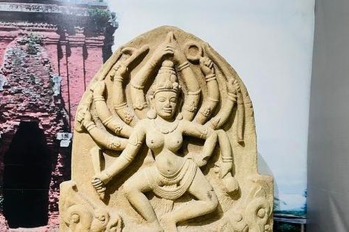 Phù điêu nữ thần Mahishasura Mardini: Bảo vật quốc gia 'xuất ngoại' triển lãm ở trời Âu