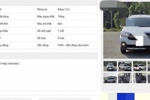 Suzuki XL7 cũ giá mềm với số Odo 21.000Km