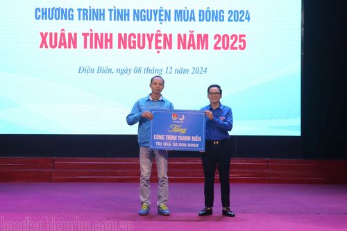 Điện Biên ra quân tình nguyện mùa Đông và Xuân tình nguyện