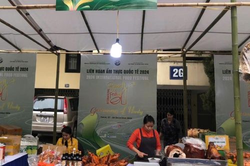 Tỉnh Lạng Sơn có 2 gian hàng tại Liên hoan Ẩm thực quốc tế năm 2024