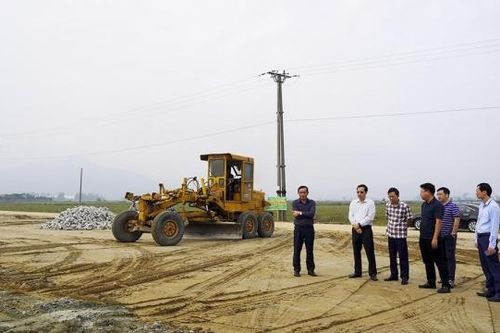 Nghi Xuân (Hà Tĩnh): Đẩy nhanh tiến độ thi công các công trình dự án trên địa bàn huyện