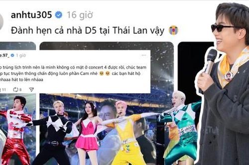 Concert Anh Trai 'Say Hi' D-4: Orange vắng mặt, Anh Tú 'Voi' hẹn gặp tại D-5