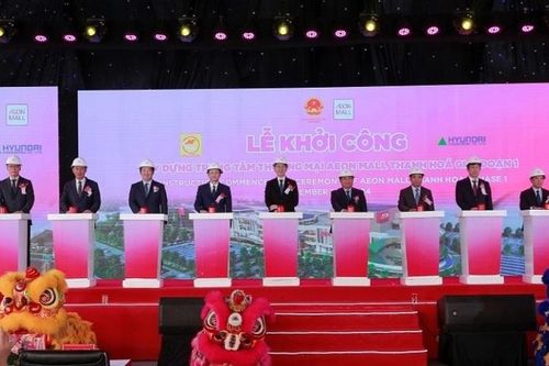 Trung tâm thương mại AEON MALL Thanh Hóa chính thức khởi công