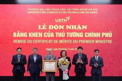 Trường Đại học Khoa học và Công nghệ Hà Nội (USTH) kỷ niệm 15 năm thành lập, nhận bằng khen của Thủ tướng