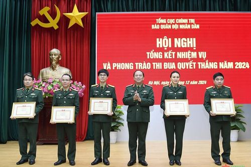 Báo Quân đội nhân dân khen thưởng các tập thể, cá nhân có thành tích xuất sắc trong Phong trào Thi đua Quyết thắng