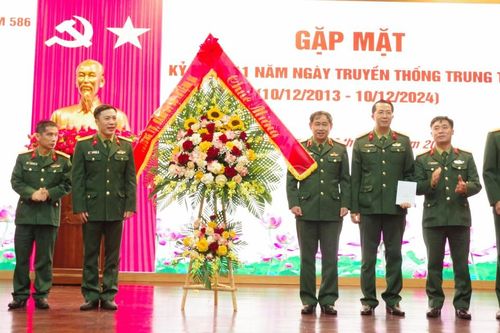 Kỷ niệm 11 năm Ngày truyền thống Trung tâm 586 – Bộ Tư lệnh 86