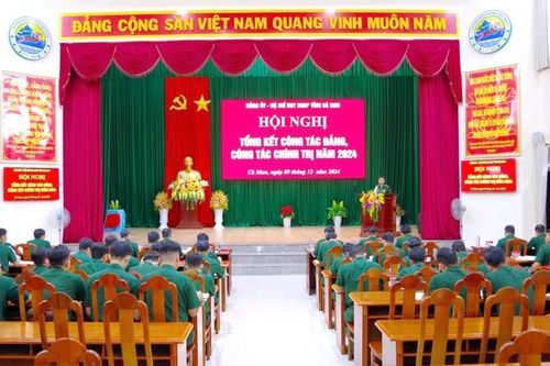 BĐBP Cà Mau tổng kết công tác đảng, công tác chính trị