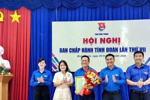 Ban Bí thư Trung ương Đoàn quyết định công nhận Phó Bí thư Tỉnh Đoàn Bình Thuận