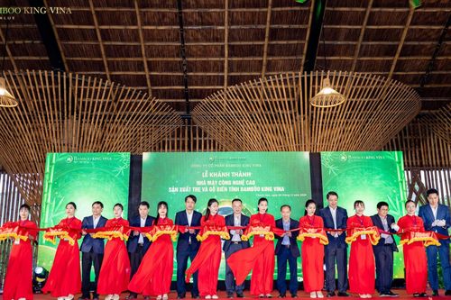 Bamboo King Vina khánh thành nhà máy sản xuất tre và gỗ biến tính