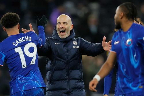 Chelsea thắng đẹp Tottenham: Maresca xuất sắc và điệu nhảy Jadon Sancho