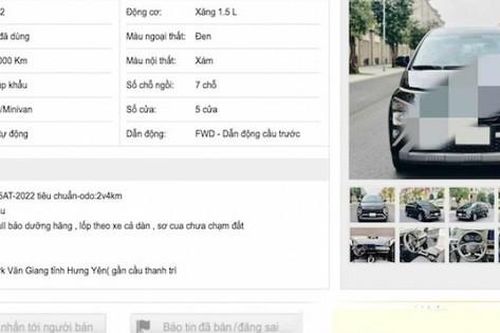 Hyundai Stargazer 1.5 AT 2022 Tiêu chuẩn được rao bán giá 460 triệu đồng