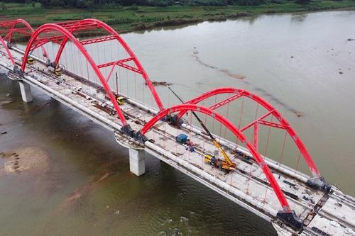 Cầu Trà Khúc 3 (Quảng Ngãi) dự kiến thông xe vào trước tháng 3/2025