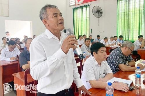 Cử tri quan tâm đến tiến độ Dự án Đường cao tốc Dầu Giây - Tân Phú