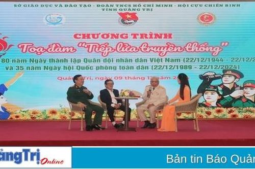 Tọa đàm 'Tiếp lửa truyền thống' cho thế hệ trẻ
